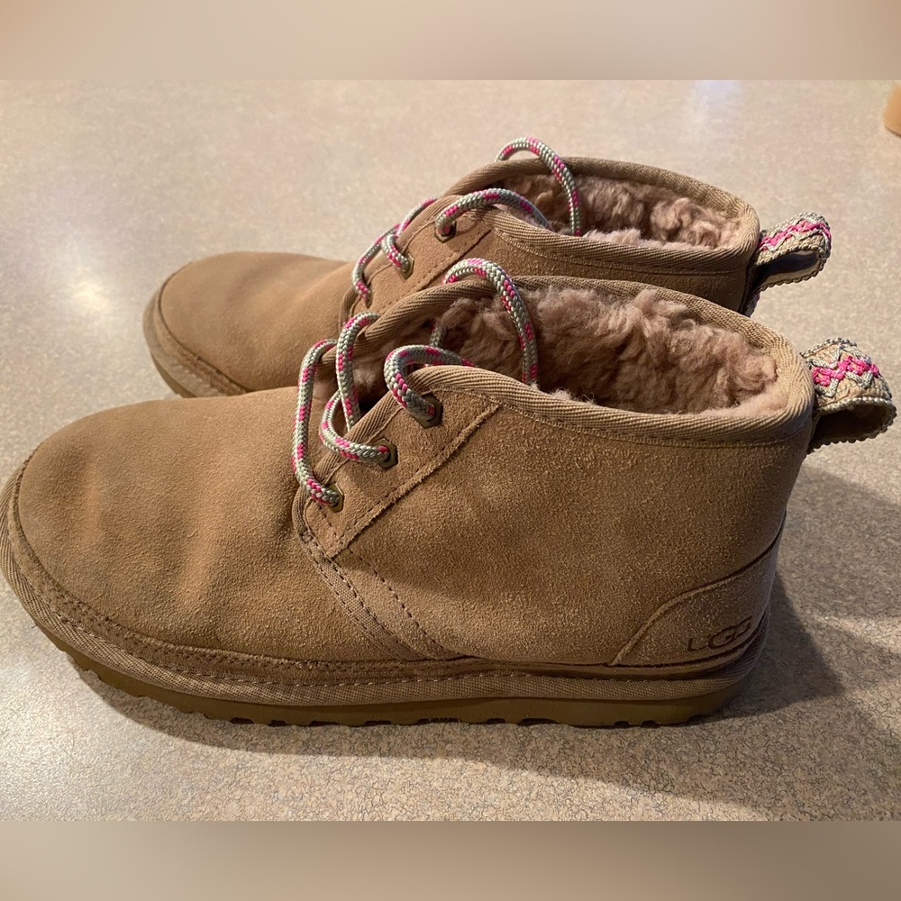 UGG Neumel Boot Chestnut Suede Ankle